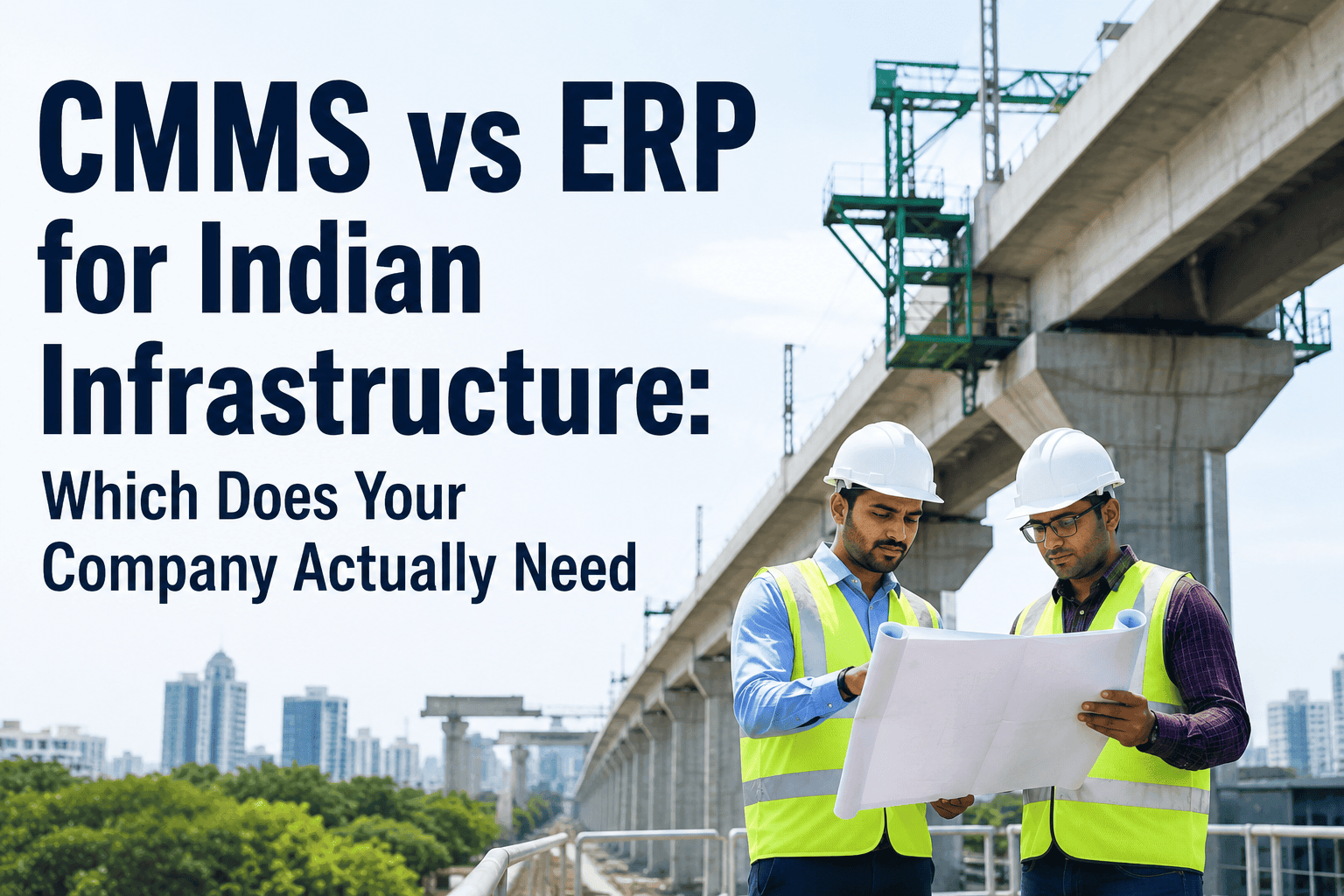 cmms-vs-erp-infrastructure-india