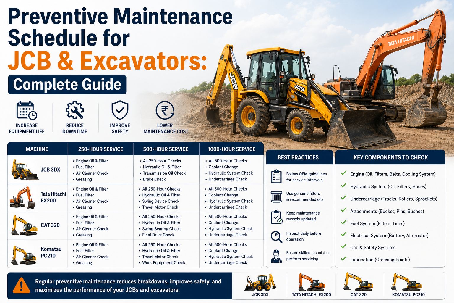preventive-maintenance-schedule-jcb-excavators-india