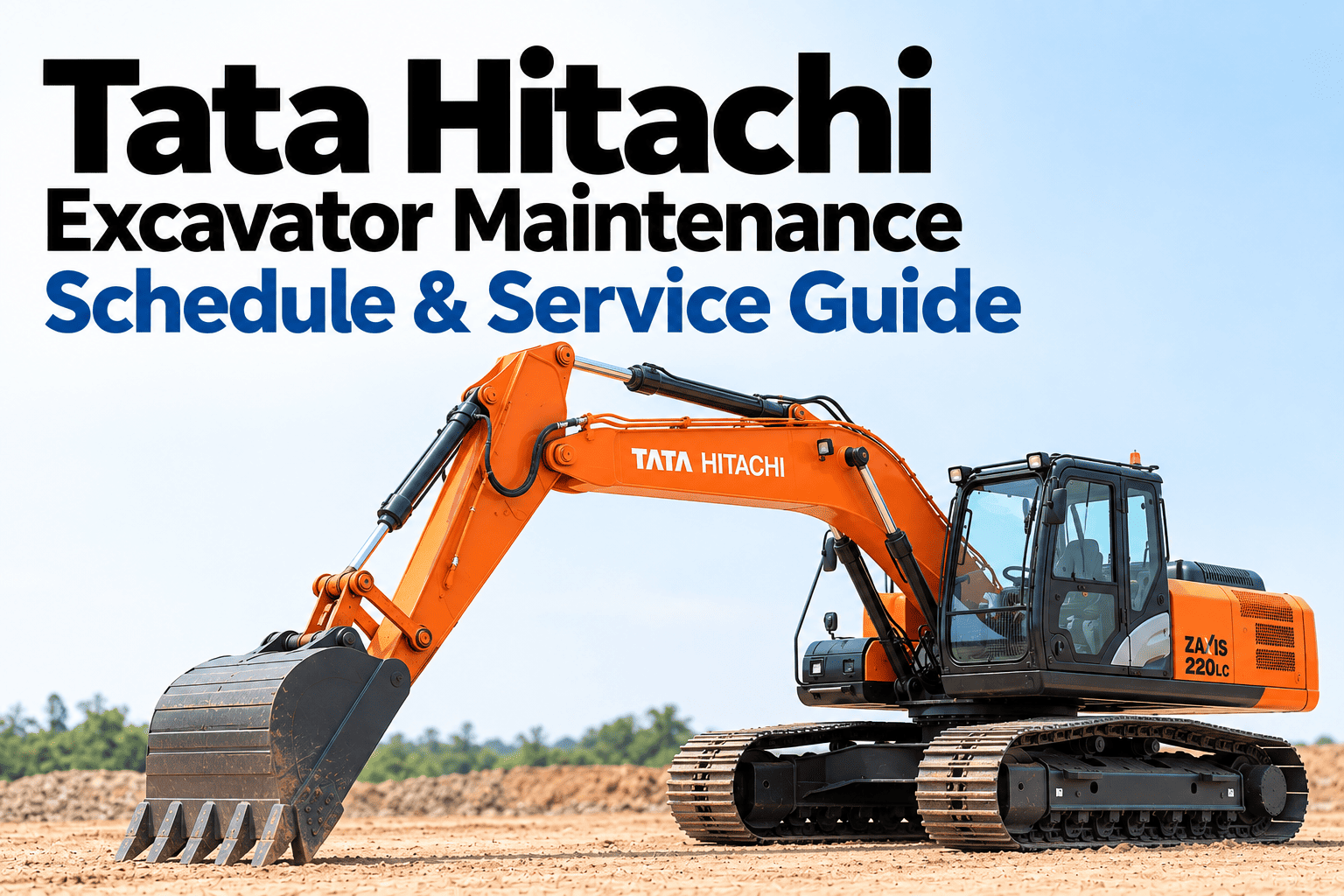 tata-hitachi-excavator-maintenance-schedule