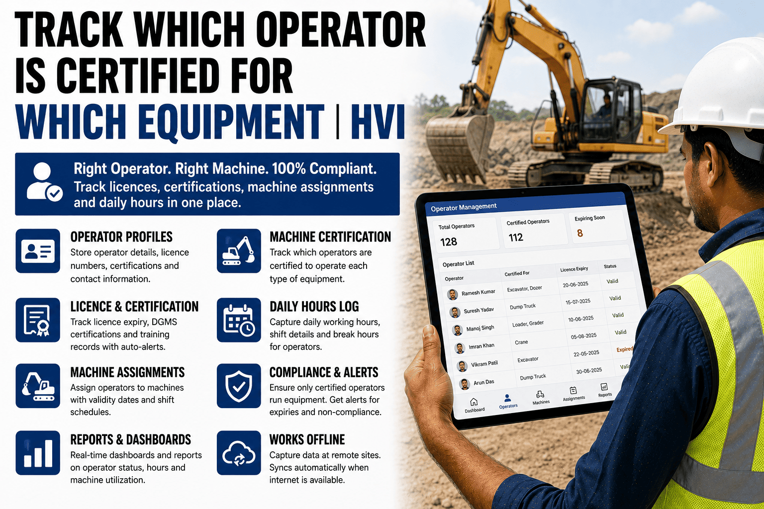 track-which-operator-is-certified-for-which-equipment-india